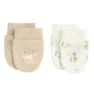 NEWBORN GLOVES 2-PK