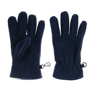 Γάντια fleece σκούρο μπλε