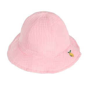 Pink sun hat