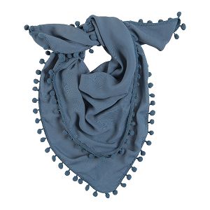 Navy blue neckerchief scarf