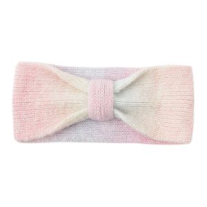 Pink headband with bow