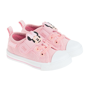 Minnie Mouse pink shoes
