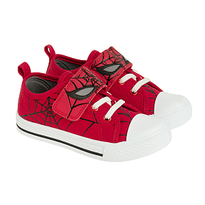 Παπούτσια κόκκινα με κορδόνι και βέλκρο SPIDERMAN MARVEL