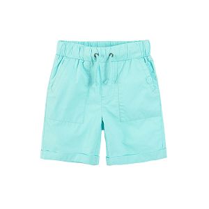 Light blue shorts with cord