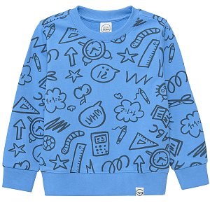 Blue sweatshirt