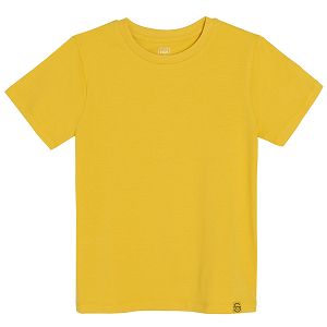 Μπλούζα κοντομάνικη κίτρινη