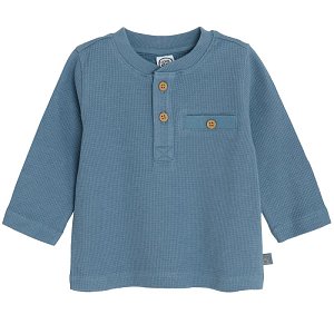 Blue long sleeve shirt