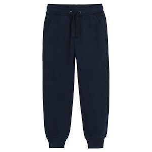 Dark blue jogging pants