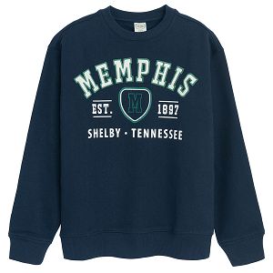 Blue 'MEMPHIS' sweatshirt