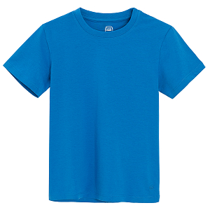 Blue short sleeve T-shirt