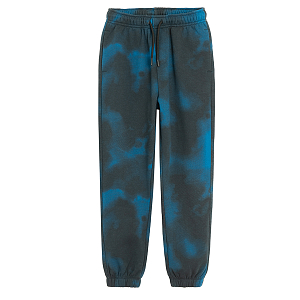 Παντελόνι φόρμα με εφέ tie dye