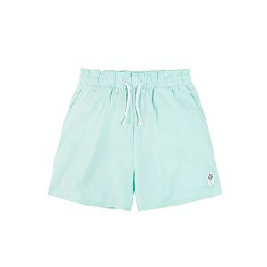 Shorts with cord and elastic waist