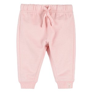 Pink jogging pants