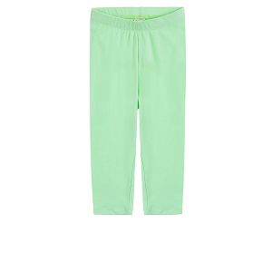 Light green 3/4 leggings