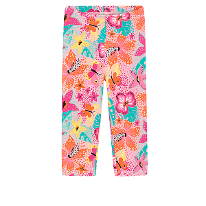 Pink floral with butterflies print- 2 pack