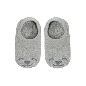 Grey melange socks