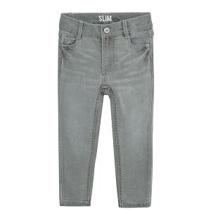 Light grey slim pants