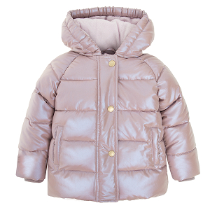 Pink hooded jacket