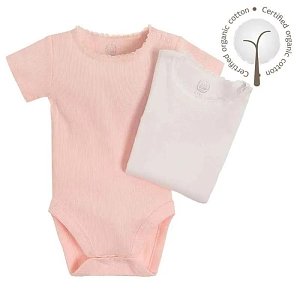 Short sleeve bodysuit 2-pack