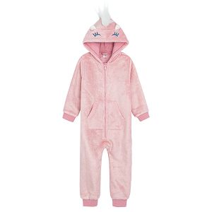 Overall pink unicorn pyjamas