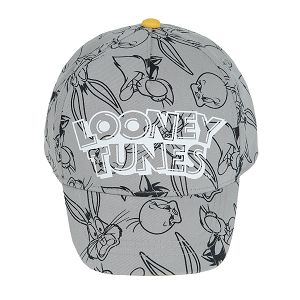 Looney Tues light grey cap