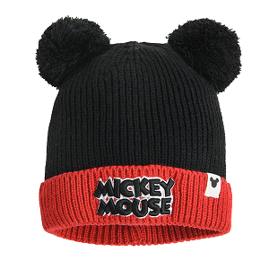 Mickey Mouse black and red cap