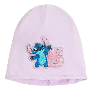 Σκούφος λιλά LILO & STITCH