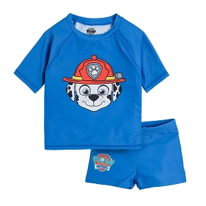 Paw Patrol swimming suit with short sleeve blouse and shorts with UV +50 2-pcs