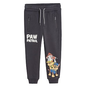 Φόρμα γκρι με λάστιχο, τσέπες και στάμπα Paw Patrol
