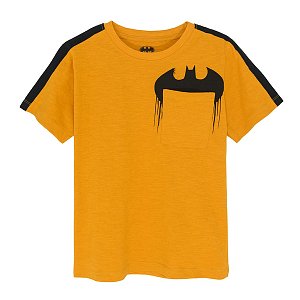 Batman orange short sleeve blouse