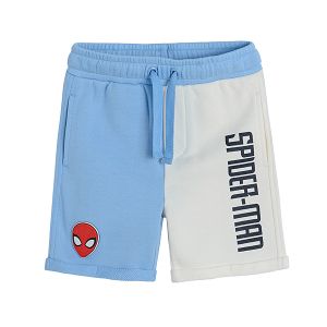Spiderman shorts with adjustable waist