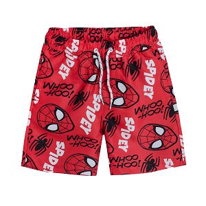 Spiderman red swimming shorts
