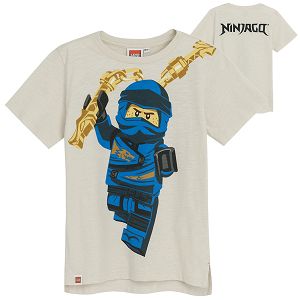 Μπλούζα κοντομάνικη μπεζ Lego Ninjago