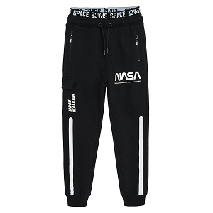 NASA black jogging pants