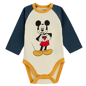Mickey Mouse long sleeve bodysuit