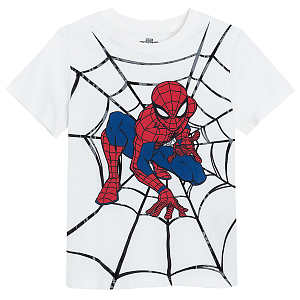 Μπλούζα λευκή κοντομάνικη SPIDERMAN