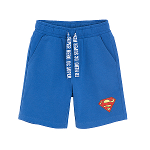 Superman blue shorts