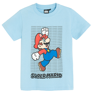 Mario light blue T-shirt