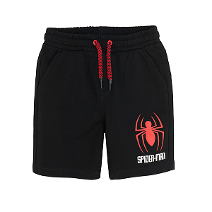 Spiderman black long shorts
