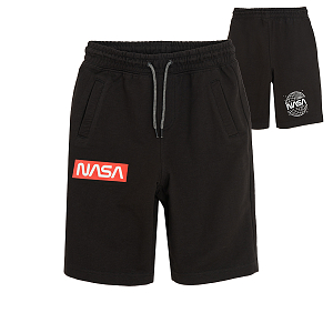 NASA black long shorts