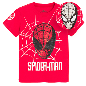 Μπλούζα κόκινη κοντομάνικη SPIDERMAN