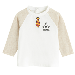 Μπλούζα εκρού μακρυμάνικη HARRY POTTER