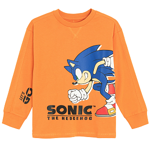 Μπλούζα πορτοκαλί μακρυμάνικη SONIC