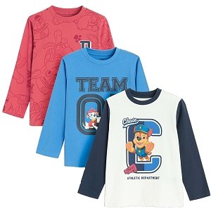 T-SHIRT L/S 3-PACK