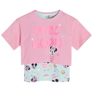 Minnie Mouse short sleeve blouse