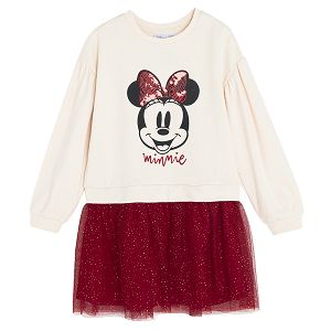 Minnie Mouse long sleeve dress