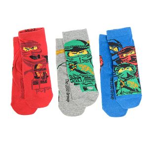 Ninjago socks 3-pack