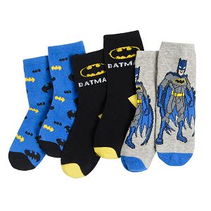 Κάλτσες 3 ζεύγη με στάμπα Batman