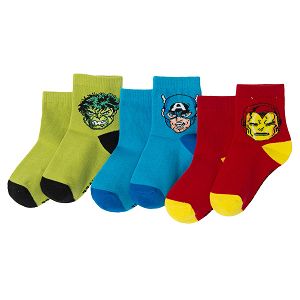 Avengers socks- 3 pack