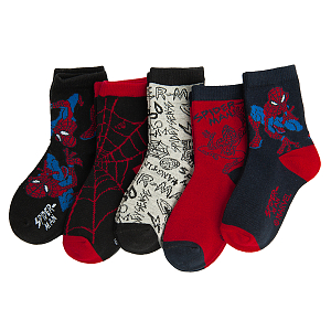 Spiderman socks- 5 pack